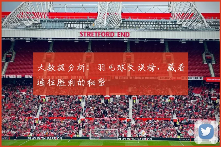 大数据分析：羽毛球失误榜，藏着通往胜利的秘密
